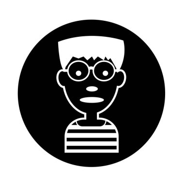 İnsanlar düz simgesi