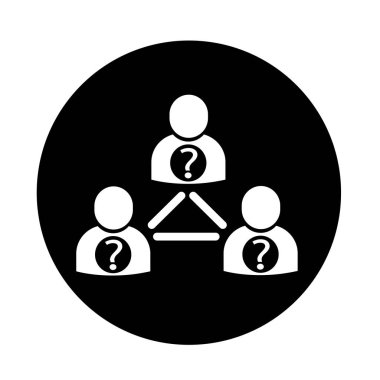 İnsanlar ağ simgesini