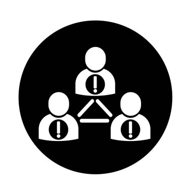 İnsanlar ağ simgesini