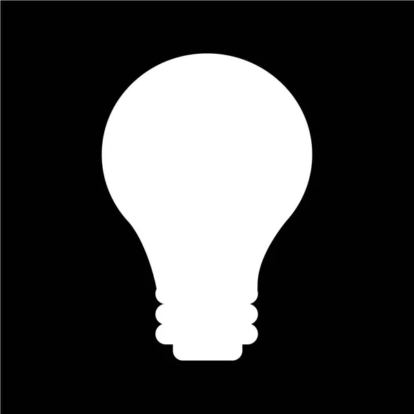 Bulb flat icon — Stock Vector