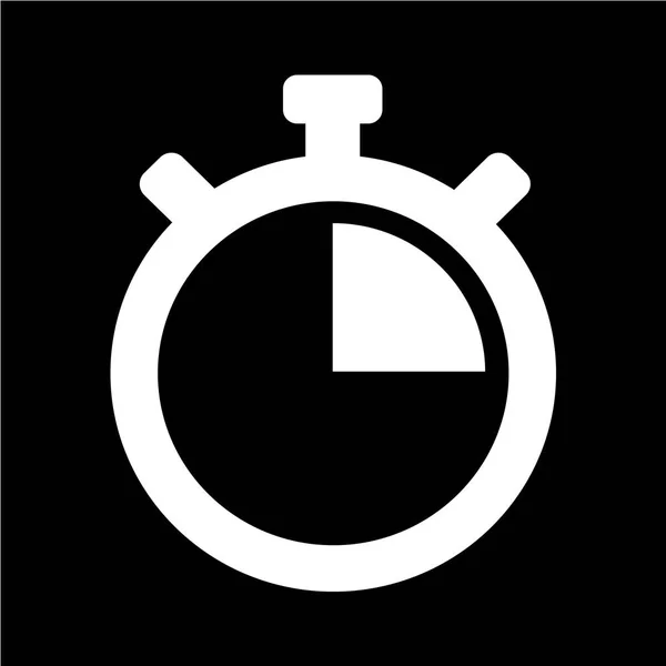 Chronomètre Flat Icon — Image vectorielle