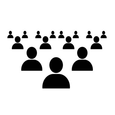 İnsanlar ağ simgesini