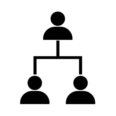 İnsanlar ağ simgesini