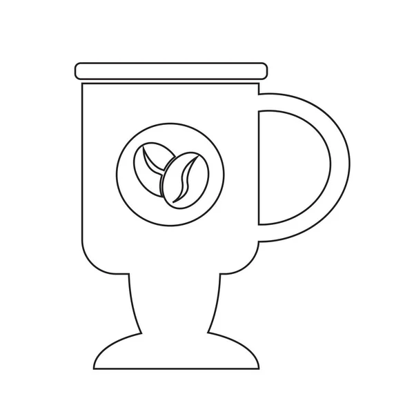 Кава плоских значок — стоковий вектор
