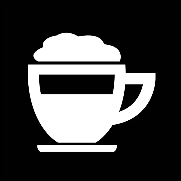 Coffee flat icon — Stock Vector