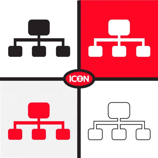 Grafico Icona — Vettoriale Stock