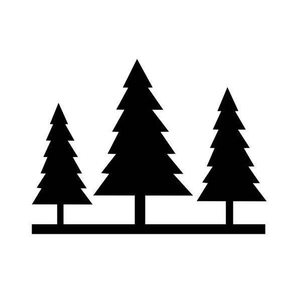 Tree flat icon — Stock Vector