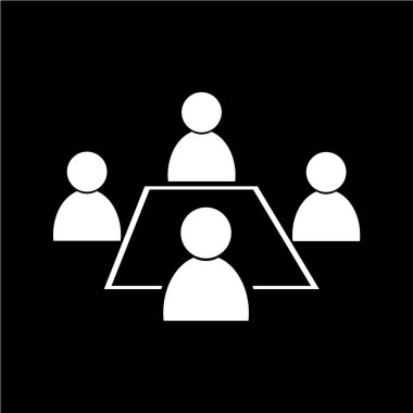 İş konferans simgesi