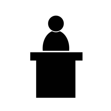 İş konferans simgesi