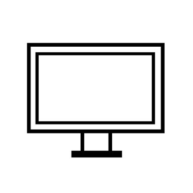 Bilgisayar Düz Simgesi