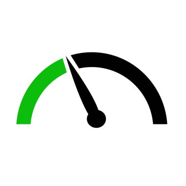 hız göstergesi düz simgesi