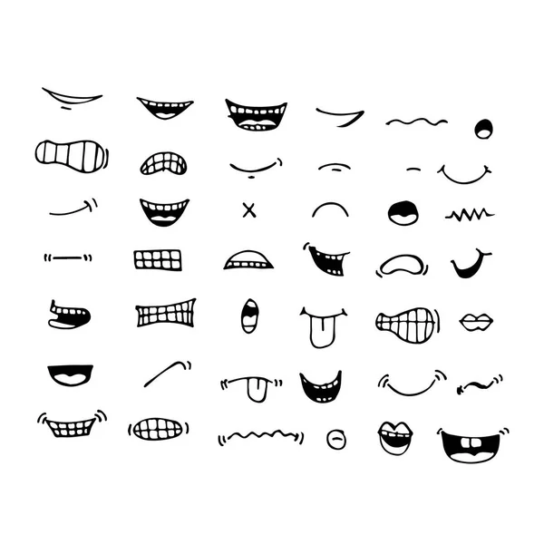 Çizgi film Ağız Simgesi