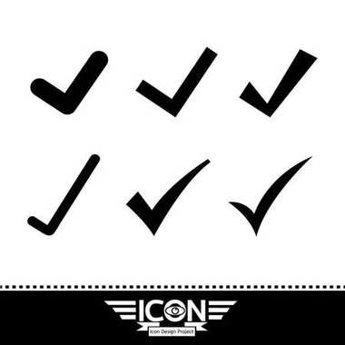 check mark icon clipart