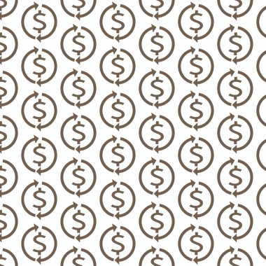 Para dolar işareti simgesi