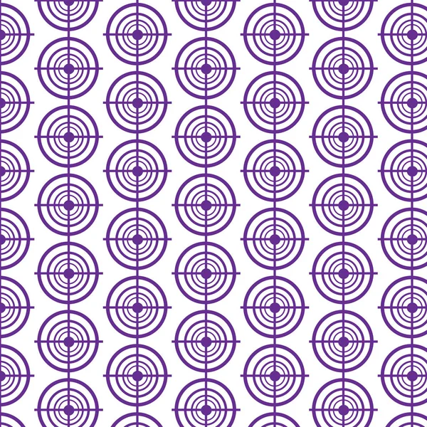 Purple target icon — Stock Vector