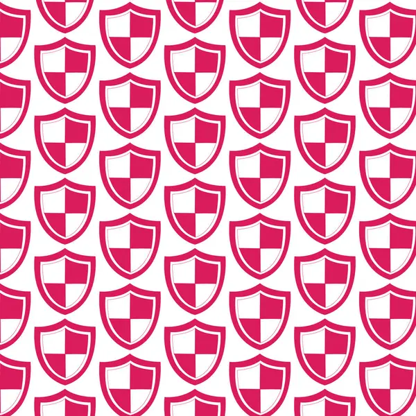 粉红色的保护图标 — 图库矢量图片