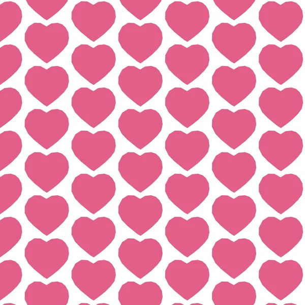 Icône coeur rose — Image vectorielle
