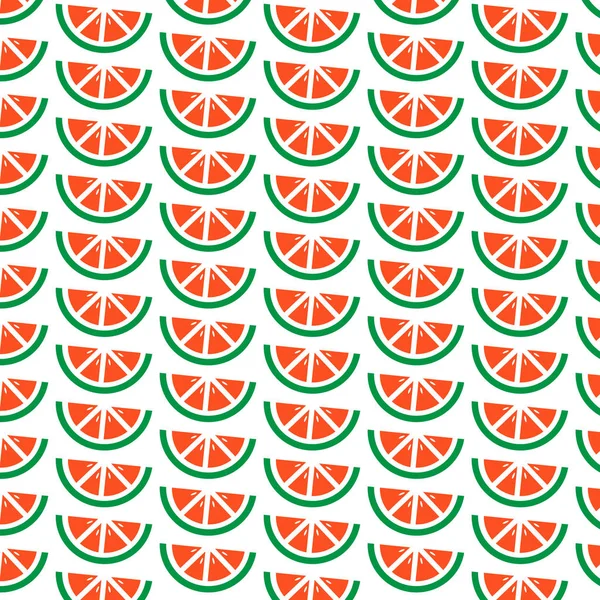 オレンジ色の果物アイコン — ストックベクタ
