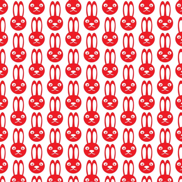 Bunny rabbit ikoner — Stock vektor