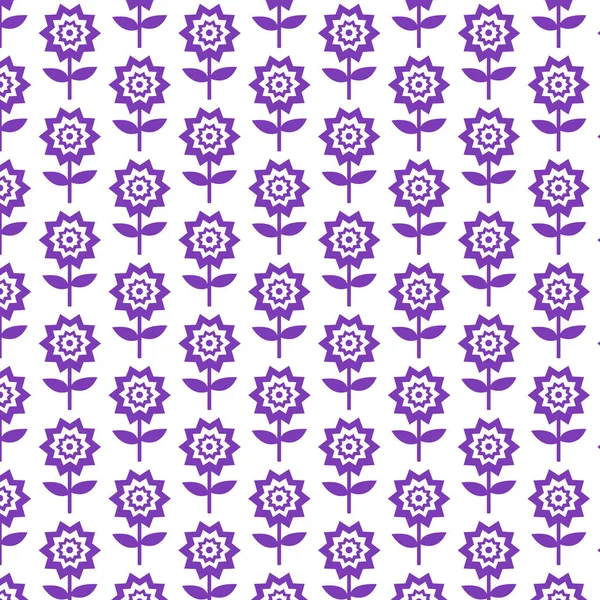 Πολύχρωμο λουλούδι μοτίβο — Διανυσματικό Αρχείο