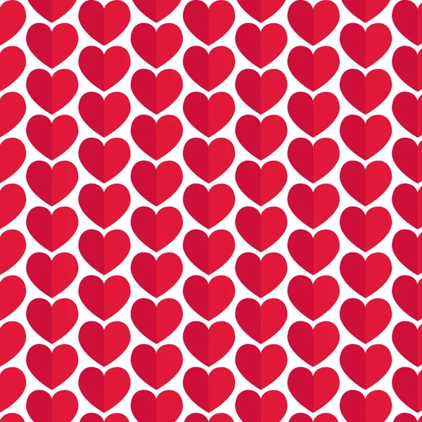 Barevné srdce pattern — Stockový vektor