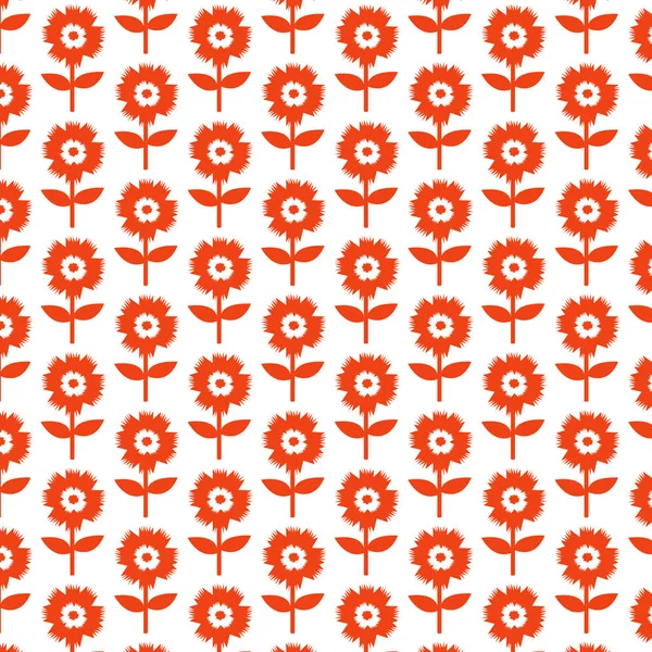 Kleurrijke bloemenpatroon — Stockvector