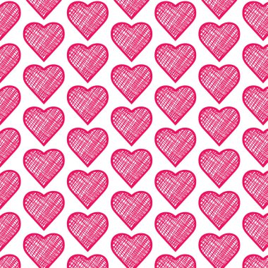 Kırmızı kalp simgeler