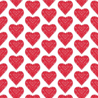 Kırmızı kalp simgeler