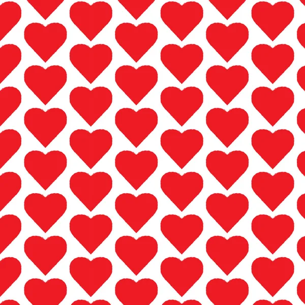 Piros szív ikonok — Stock Vector