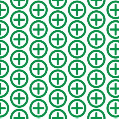 ek desenle artı simgeler 