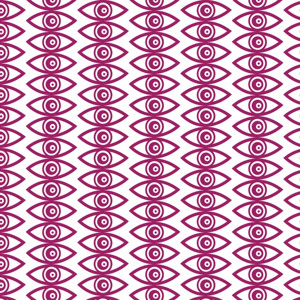 Human eye icons pattern — Stock Vector