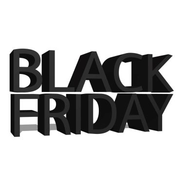 3D Black friday metin