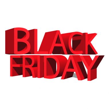 3D Black friday metin