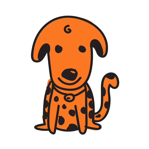 Rajzfilm kutya ikon — Stock Vector