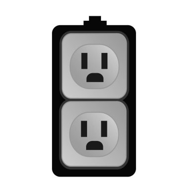 elektrik prizine simgesi