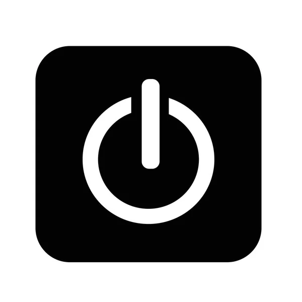 Power gomb ikon — Stock Vector