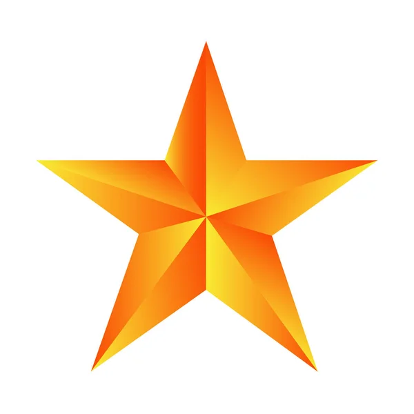 Ikona gwiazdy — Wektor stockowy