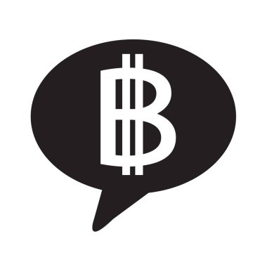 Bitcoin simge tasarlamak vektör 