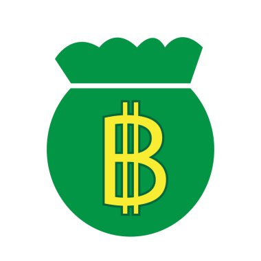 Bitcoin simge tasarlamak vektör 