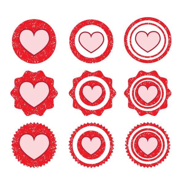 Heart Icon Vector Illustration — Stock Vector