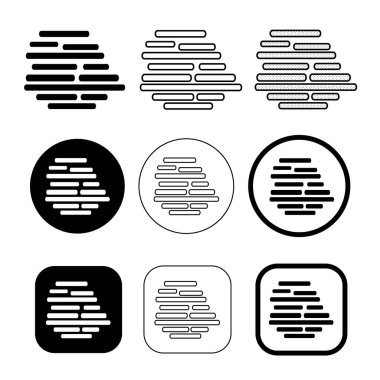 Basit Fog simgesi tasarımı