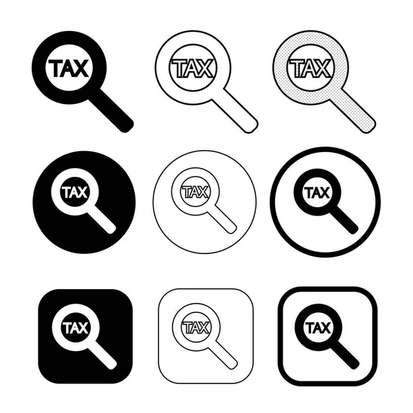 Eenvoudige Fiscale Pictogram Ontwerp — Stockvector