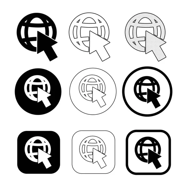 Simple Web Icon Design — стоковый вектор