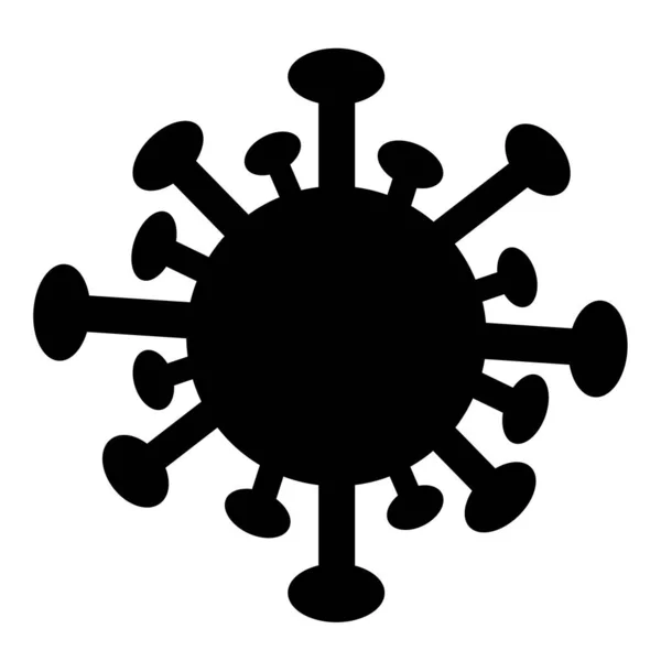 Covid Vektor Coronavirus Design Ikon — Stockový vektor