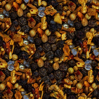 Kusursuz Karışık Baharat Dokusunu Tekrarla 