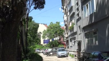 Varna eski avluda. Bulgaristan.