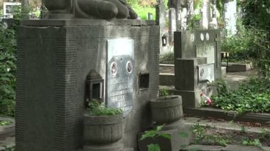 Varna eski mezarlıkta. Bulgaristan.