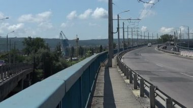 Varna Asparuhov köprü. Bulgaristan.