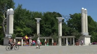 Varna eğlence parkı. Bulgaristan.