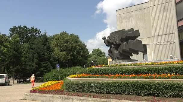 Administration, gemenskapen av Varna. Bulgarien. — Stockvideo